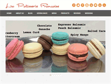 Tablet Screenshot of lapatbakery.com